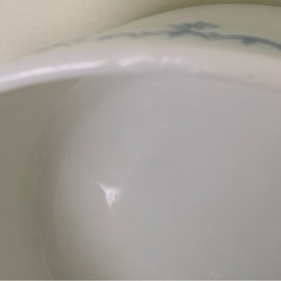 Pyrex snowflake garland #474 B 1 1/2 QT Cinderella garland  - VGUC no lid​​​ - Picture 3 of 6